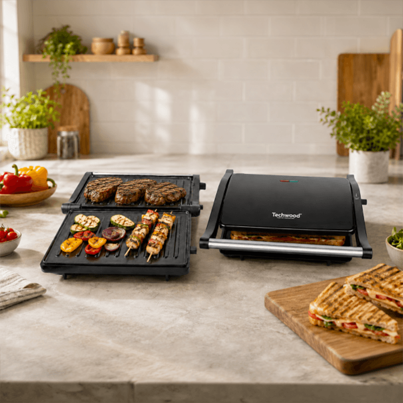 Panini grill Noir-TPG-1000  - 2
