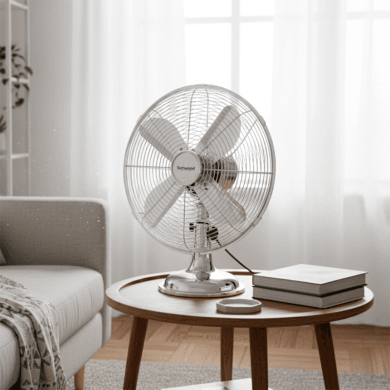Ventilateur de Table finition chromée-TVI-339  alternative