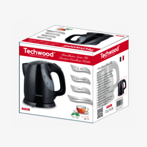 Bouilloire Noir 1,6 L Sans Fil-TB-1623