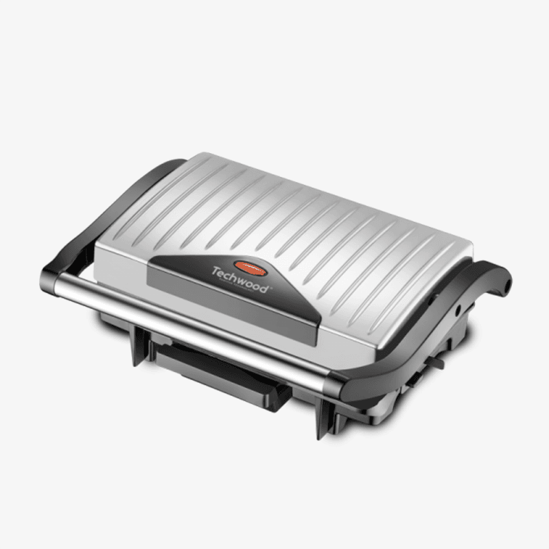  Panini grill couv coul inox  1500W-TGD-020