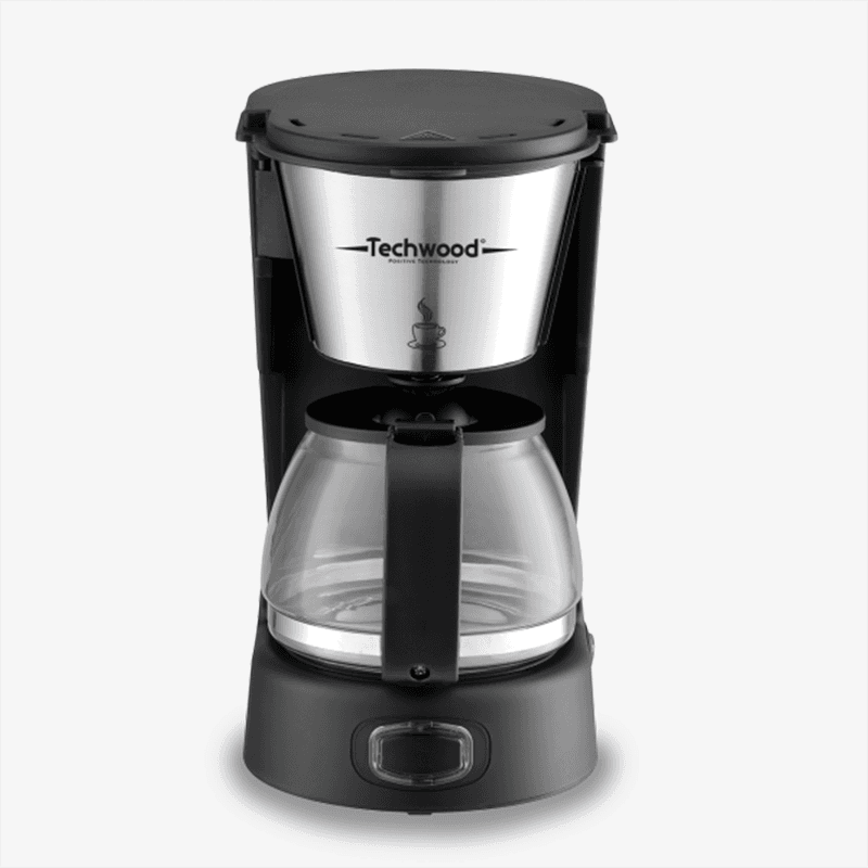 Cafetière noir inox 6-8 T-TCA-696 