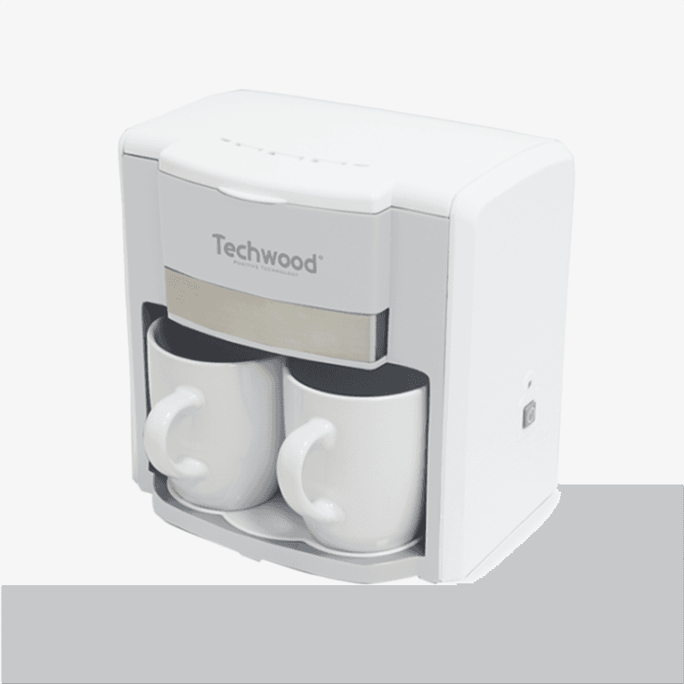 Cafetière Blanc 2 Tasses Duo- TCA-202